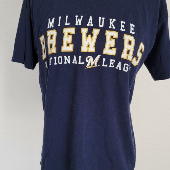 JERZEES Milwaukee Brewers Short Sleeve T Shirt Size M Dated 2004 - Picture 5 of 9